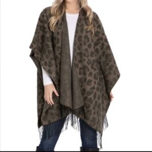 Woolrich leopard wrap ▪️OS
